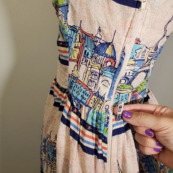 ❤️Host Pick❤️Adorable Olsenboye Paris Dress Size 5 - Picture 4 of 5